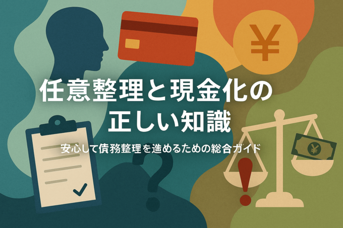 任意整理と現金化の正しい知識｜安心して債務整理を進めるための総合ガイドに関するよくある質問